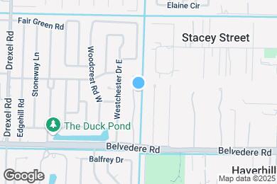 Map image of the property - 1041 Park Hill Dr