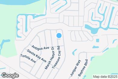 Map image of the property - 4501 Treasure Cay Rd