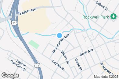 Map image of the property - 1765 McDonough Ave