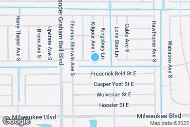 Map image of the property - 543 Kingsbury Ln