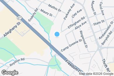 Map image of the property - 1525 Effingham Rd