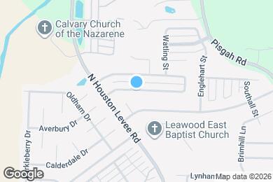 Map image of the property - 9991 Branley Oak Dr