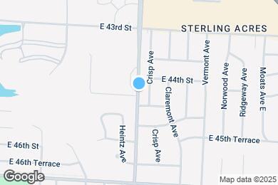 Map image of the property - 4421 Sterling Ave