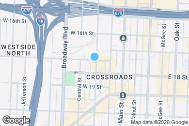 Map image of the property - 1710 Wyandotte St