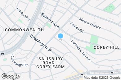 Map image of the property - 125 Westbourne Ter
