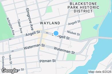 Map image of the property - 55 S Angell St