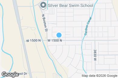 Map image of the property - 4174 W 1530 N