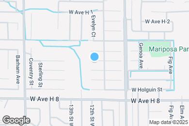 Map image of the property - 1120 Ave H-6