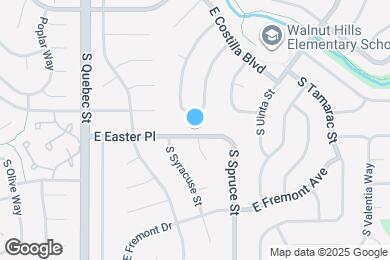 Map image of the property - 7681 E Easter Pl