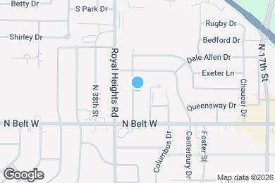Map image of the property - 632 Devonshire Dr