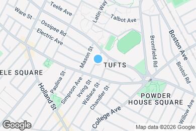 Map image of the property - 23 Burnham St