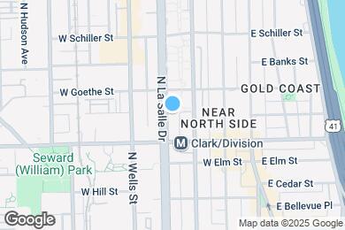 Map image of the property - 1235 N La Salle Dr