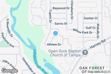 Map image of the property - 8313 Oleander Ln