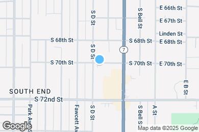 Map image of the property - 238 S 70th St