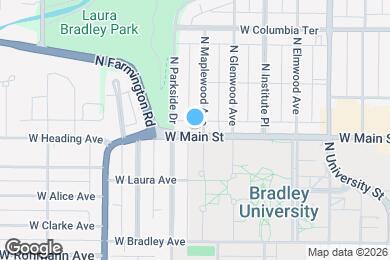 Map image of the property - 1629 W Main St
