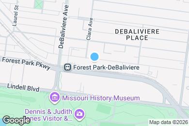 Map image of the property - 5582 Pershing Ave