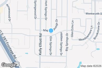 Map image of the property - 4121 Gentle Springs Dr