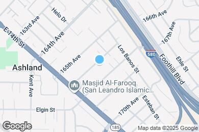 Map image of the property - 1510 166th Ave