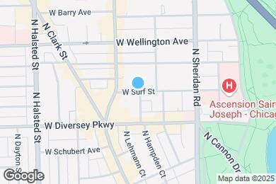 Map image of the property - 533 W Surf St