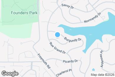 Map image of the property - 6 Bordeaux Pl