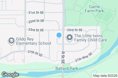 Map image of the property - 3414 Pike St SE