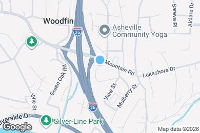 Map image of the property - 1 W Rosecrest St