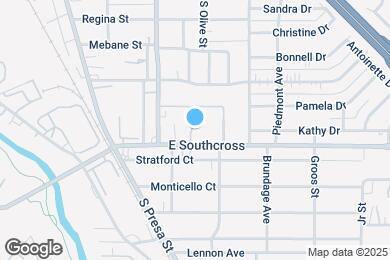 Map image of the property - 1519 E Southcross