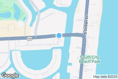 Map image of the property - 2602 Hallandale Beach Blvd