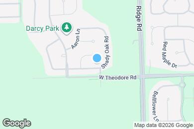 Map image of the property - 8007 Shady Oak Rd