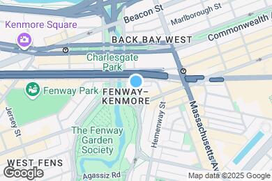 Map image of the property - 1109 Boylston St