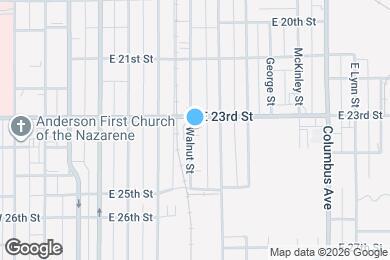 Map image of the property - 2316 Walnut St