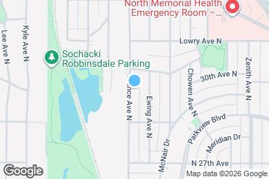 Map image of the property - 2948 France Ave N