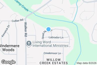 Map image of the property - 1041 Quail Hunt Dr