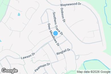 Map image of the property - 1813 Deer Meadows Dr