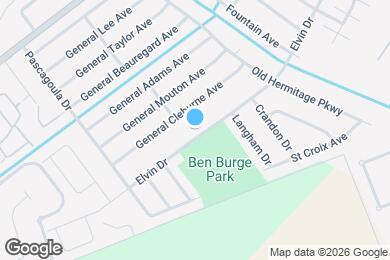 Map image of the property - 1842 Elvin Dr