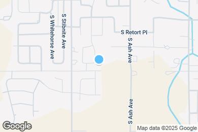 Map image of the property - 1431 W Afton St