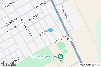 Map image of the property - 1007 Monroe St