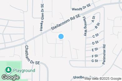 Map image of the property - 809 Mac Ln SE