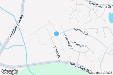 Map image of the property - 3601 Lupton Ct