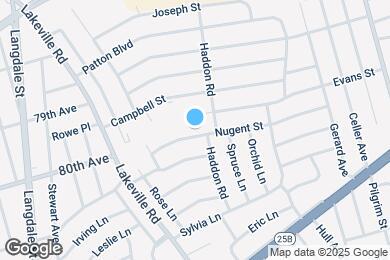 Map image of the property - 123 Nugent St