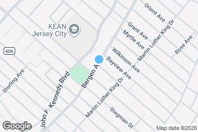 Map image of the property - 158 Bergen Ave