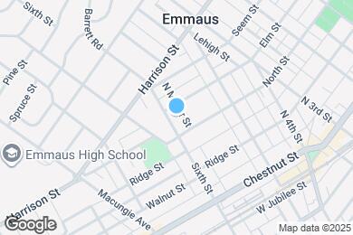 Map image of the property - 215 N 6th St