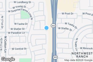 Map image of the property - 16801 W Statler St