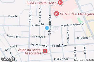 Map image of the property - 2300 N Patterson St