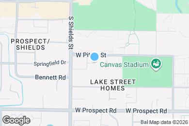 Map image of the property - 918 James Ct
