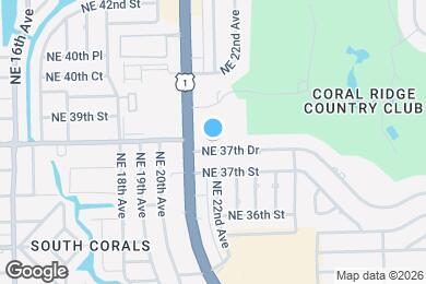 Map image of the property - 2115 NE 37th Dr