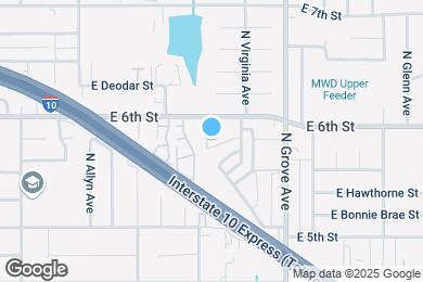Map image of the property - 1109 E La Deney Ct
