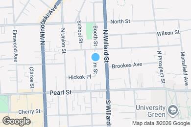 Map image of the property - 31 Isham St