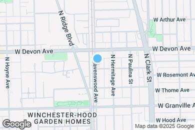 Map image of the property - 1774 W Highland Ave