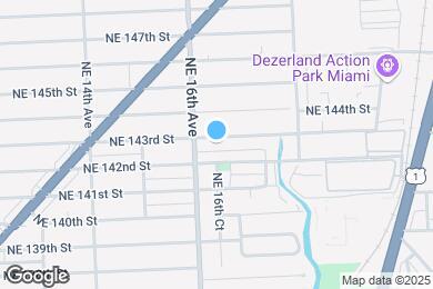 Map image of the property - 1616 NE 143rd St